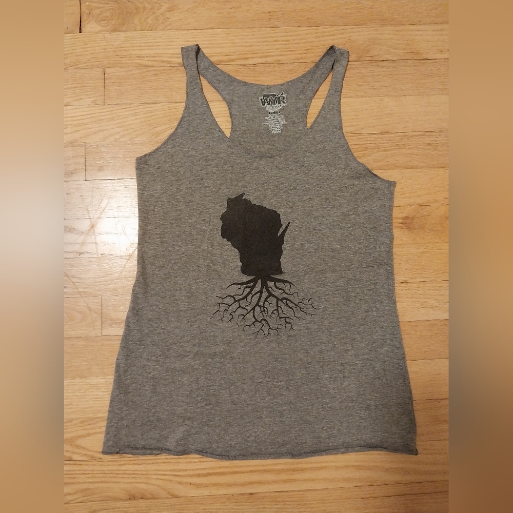 Wisconsin Roots racerback tank - NWOT